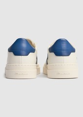 Santoni Leather Low Top Sneakers