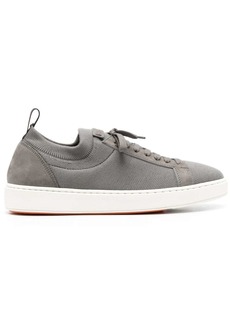 Santoni round-toe lace-up sneakers