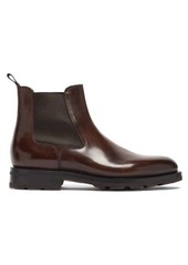 Santoni Colin leather Chelsea boots