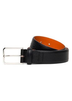 Santoni Leather Belt