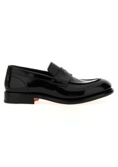 SANTONI Leather loafers