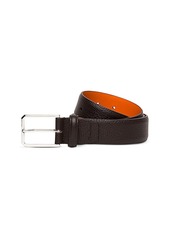 Santoni Men's Leather Belt