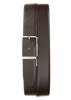 Santoni Polished Leather Belt
