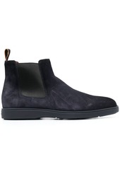 Santoni suede Chelsea boots