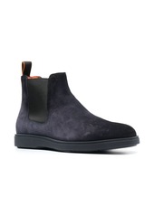 Santoni suede Chelsea boots