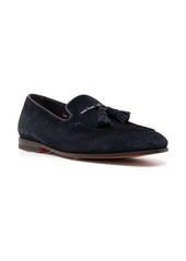 Santoni tassel detail loafers