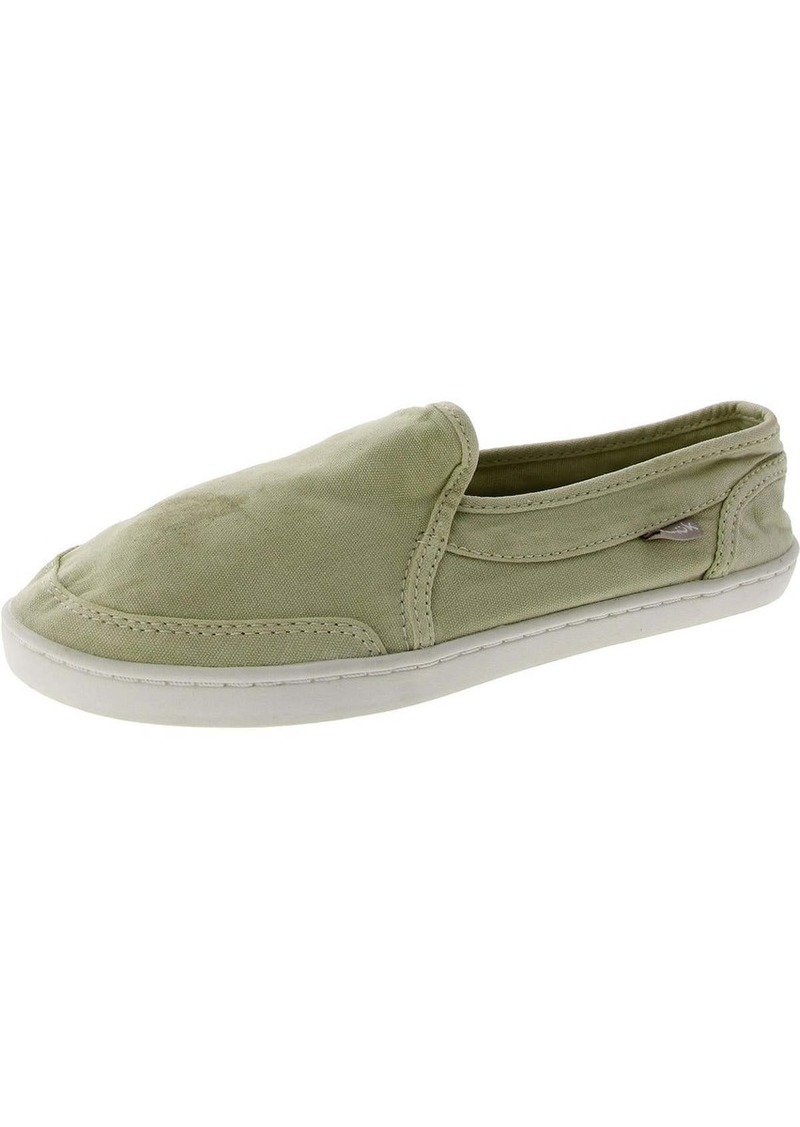 Sanuk Pair O Dice Womens Canvas Lifestyle Slip-On Sneakers