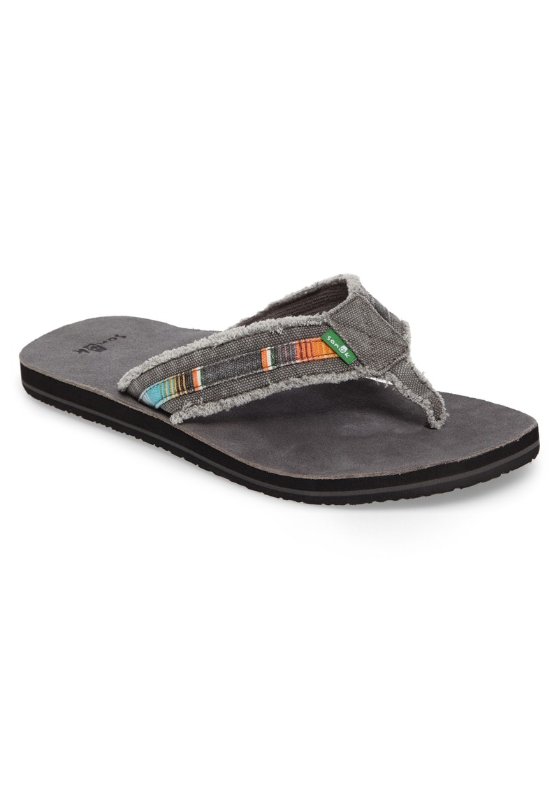 sanuk men's fraid so flip flop