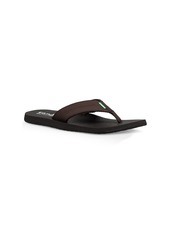 Sanuk Men's Cozy Coaster Flip-Flop Sandals Men's Shoes