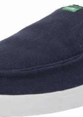 Sanuk Men's Pick Pocket Slip-On Linen Loafer Flat   M US