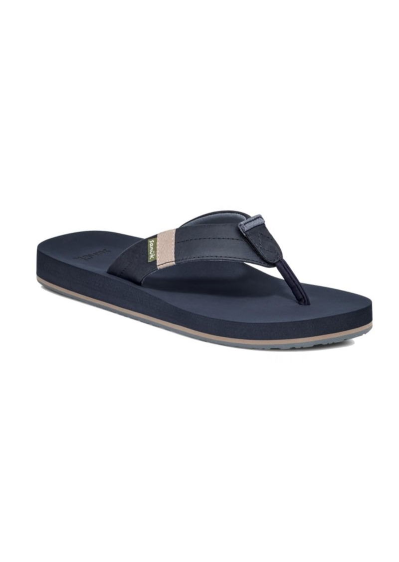 Sanuk Men's Ziggy SwitchFit Flip-Flop