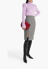 Sara Battaglia - Knitted turtleneck sweater - Purple - IT 36