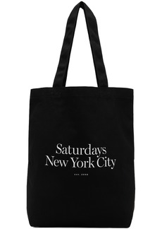 Saturdays NYC Black Miller Standard Tote