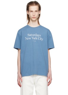 Saturdays NYC Blue Miller T-Shirt