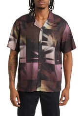 Saturdays NYC Canty Disco Print Short Sleeve Camp Shirt