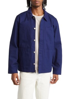 Saturdays NYC Flores Palaka Reversible Cotton Shirt Jacket