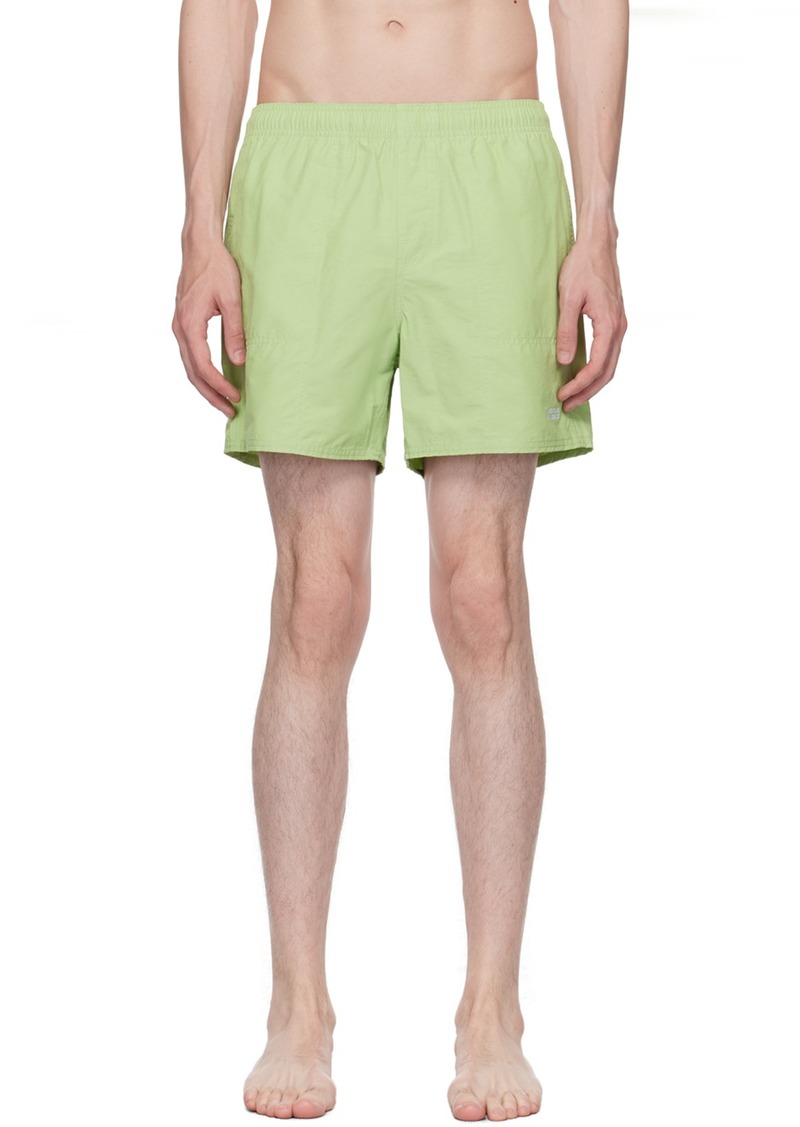 Saturdays NYC Green Talley Swim Shorts