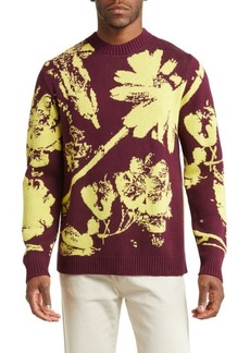 Saturdays NYC Greg Solar Flower Cotton & Cashmere Sweater