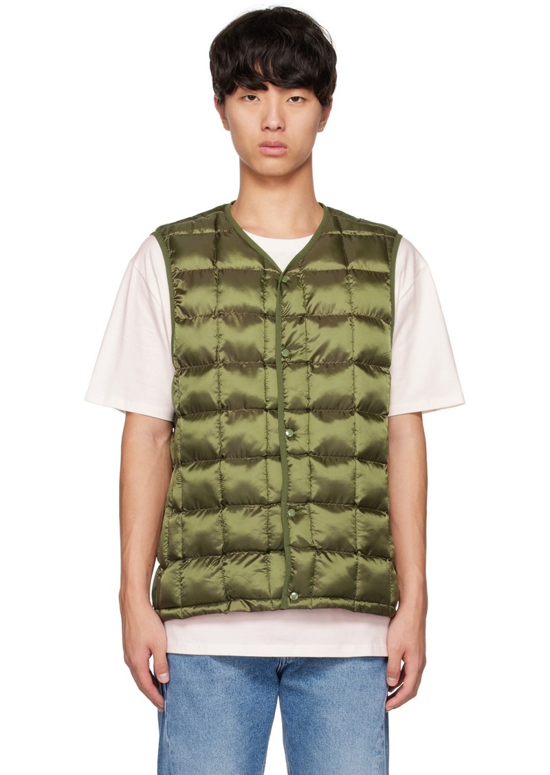 Saturdays NYC Khaki Cho Puffer Vest