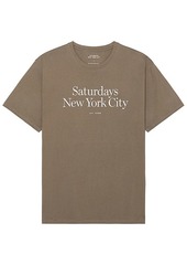 SATURDAYS NYC Miller Tee