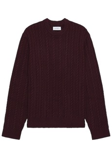 SATURDAYS NYC Nico Cable Knit Sweater