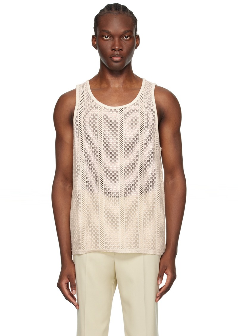 Saturdays NYC Off-White Gabriel Tank Top