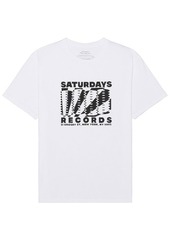 SATURDAYS NYC Records Tee