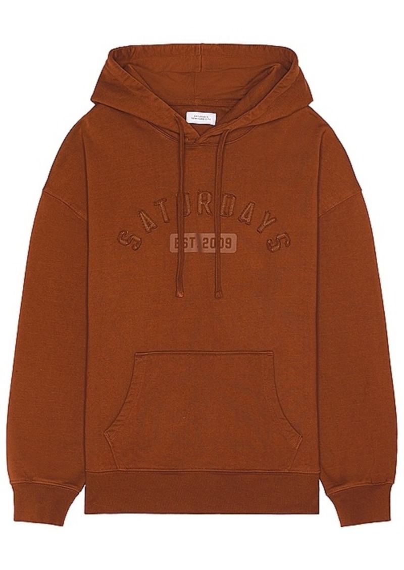 SATURDAYS NYC Warren Varsity Hoodie