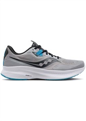 Saucony Men's Guide 15 Running Shoes - D/medium Width In Alloy/topaz