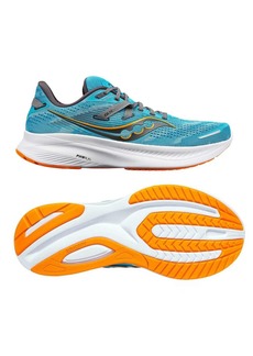 Saucony Men's Guide 16 Running Shoes - D/medium Width In Agave/marigold