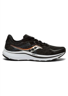 Saucony Men's Omni 20 Running Shoes - D/medium Width In Black/white