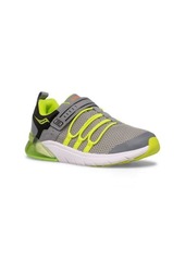 Saucony Flash Glow 2.0 A/C Light-Up Sneaker in Grey/Lime at Nordstrom