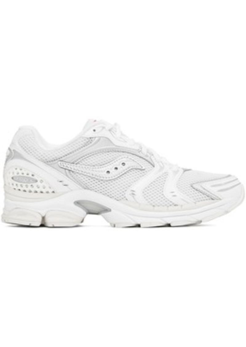 Saucony White Progrid Triumph 4 Sneakers