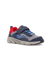 Saucony Wind Shield A/C Water Repellent Sneaker in Navy/Grey/Red at Nordstrom
