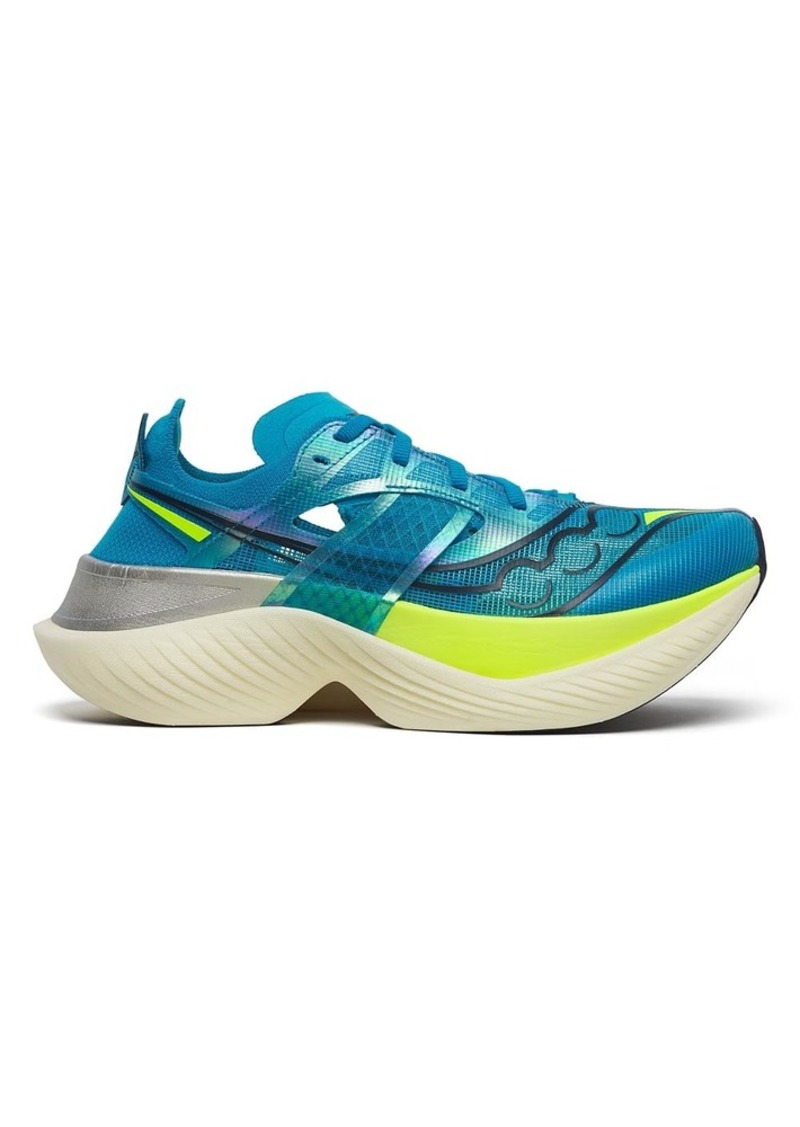 Saucony Women's Endorphin Elite Sneaker VIZIBLUE/Citron