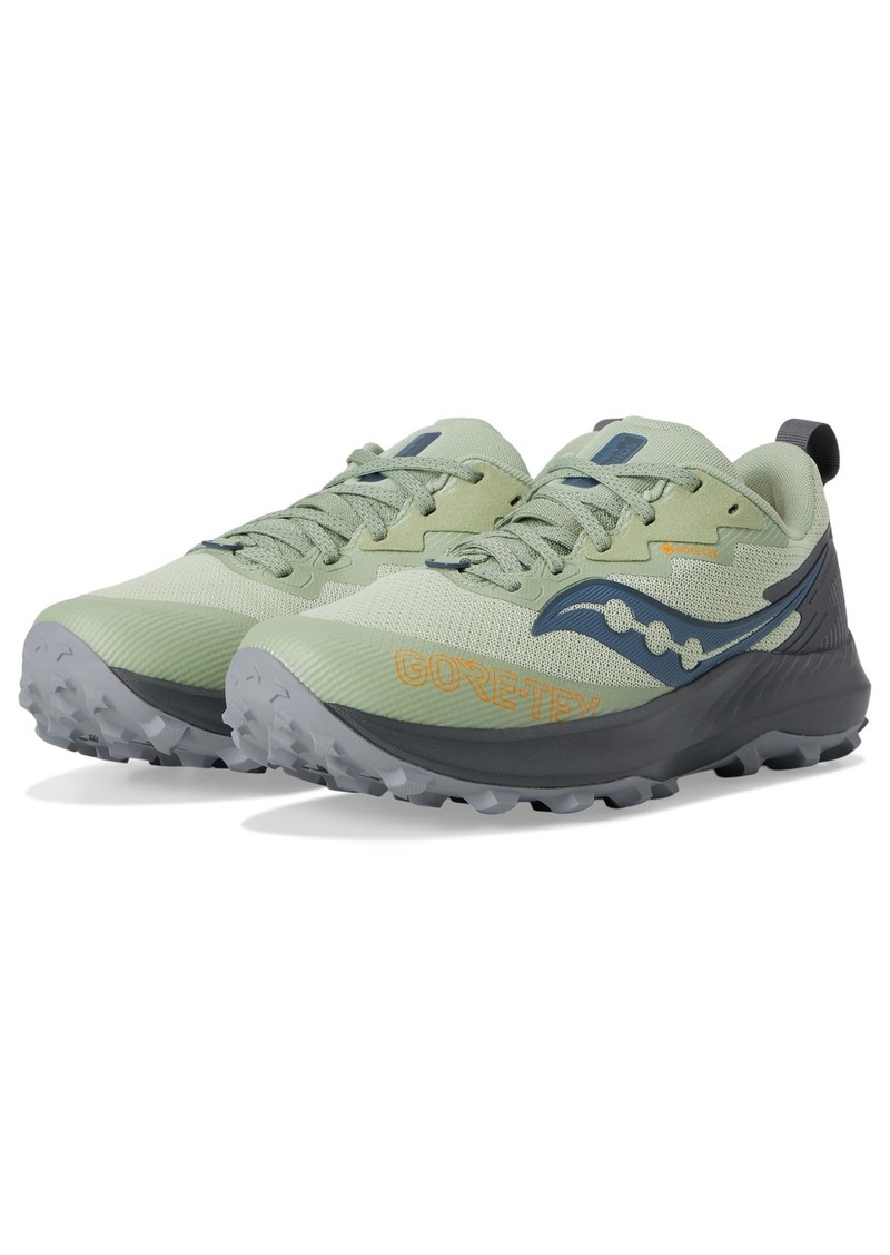 Saucony Women's Peregrine 14 GTX Hiking Shoe SAGE/Carbon