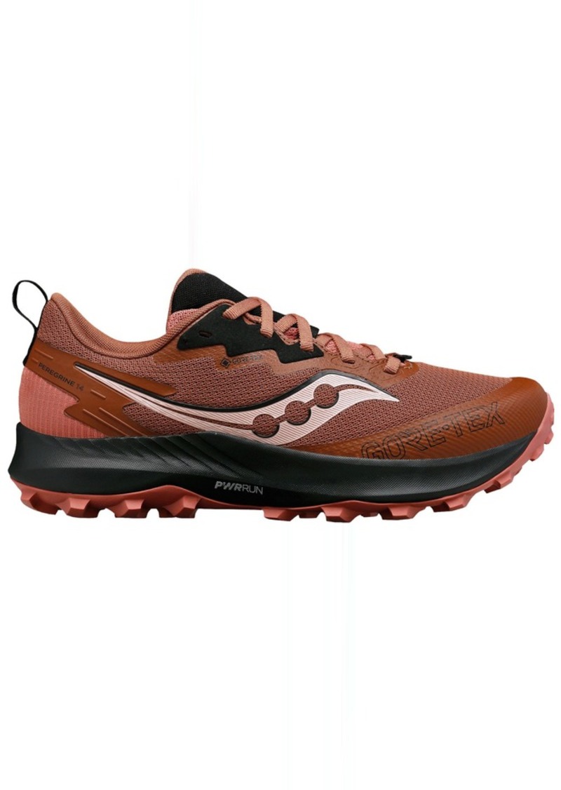 Saucony Women's Peregrine 14 GTX Trail Running Shoes, Size 5, Brown