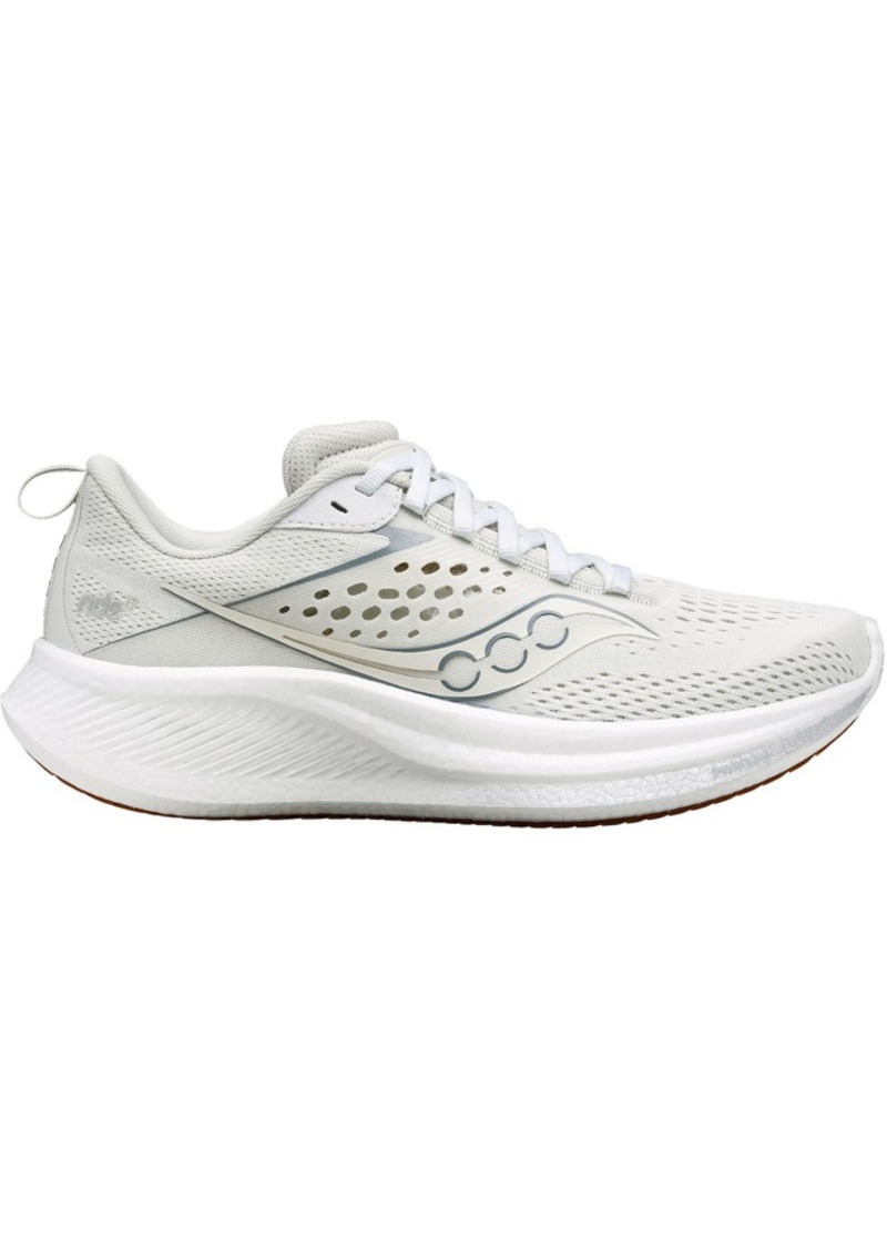 Saucony Women's Ride 17 Running Shoes, Size 6, White