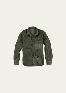Save Khaki Men's Onion Quilted Overshirt