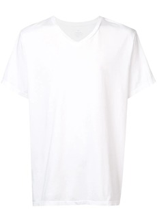 Save Khaki V-neck short sleeve T-shirt