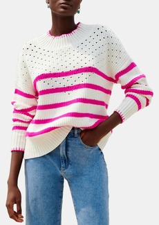 Saylor Beckie Sweater In White