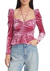 Saylor Cedella Blouse In Bubblegum