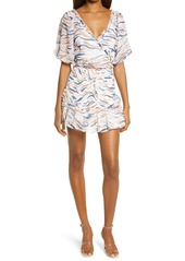 Saylor Teryn Print Two-Piece Minidress in Multi at Nordstrom