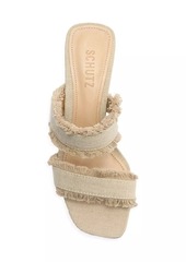 SCHUTZ Amely Mid-Block Heel Sandals