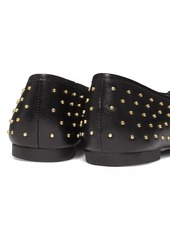 SCHUTZ Arissa Studded Leather Ballet Flats