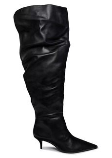 SCHUTZ Ashlee Leather Over-the-Knee Boots