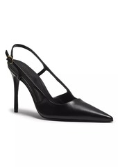 SCHUTZ Boris 100MM Leather Stiletto Pumps