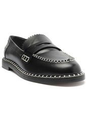 SCHUTZ Christie Womens Leather Slip-On Loafers