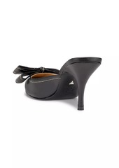 SCHUTZ Claire Bow 76MM Leather Pumps