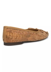 SCHUTZ Cork Ballet Flats